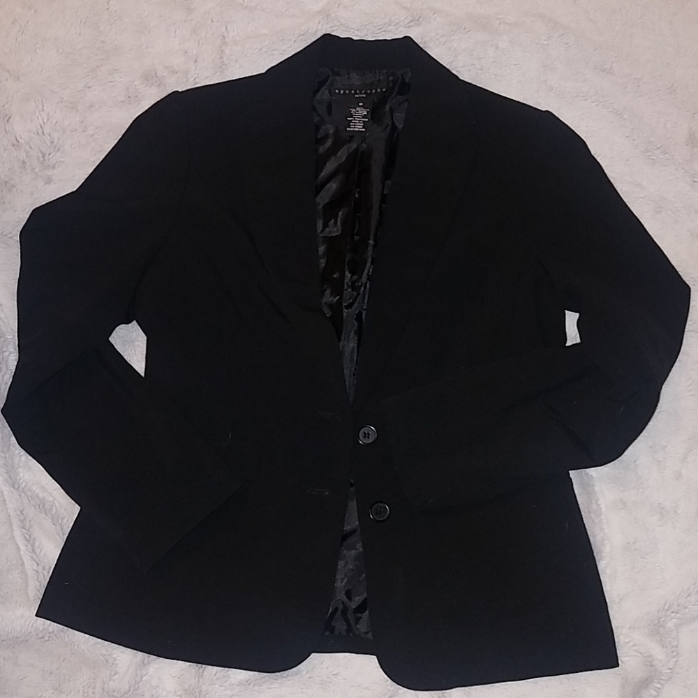 Women's black blazer